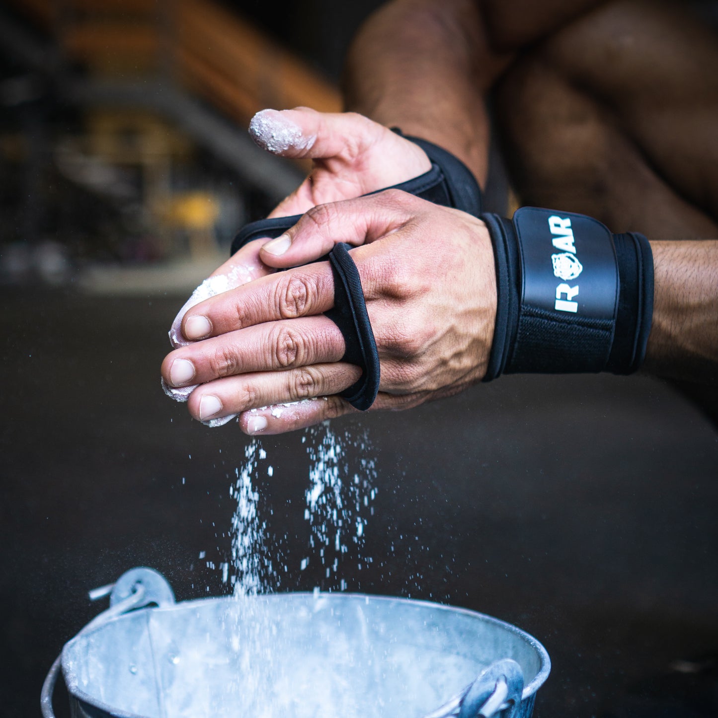 Calleras de Piel Antideslizantes Crossfit ROAR