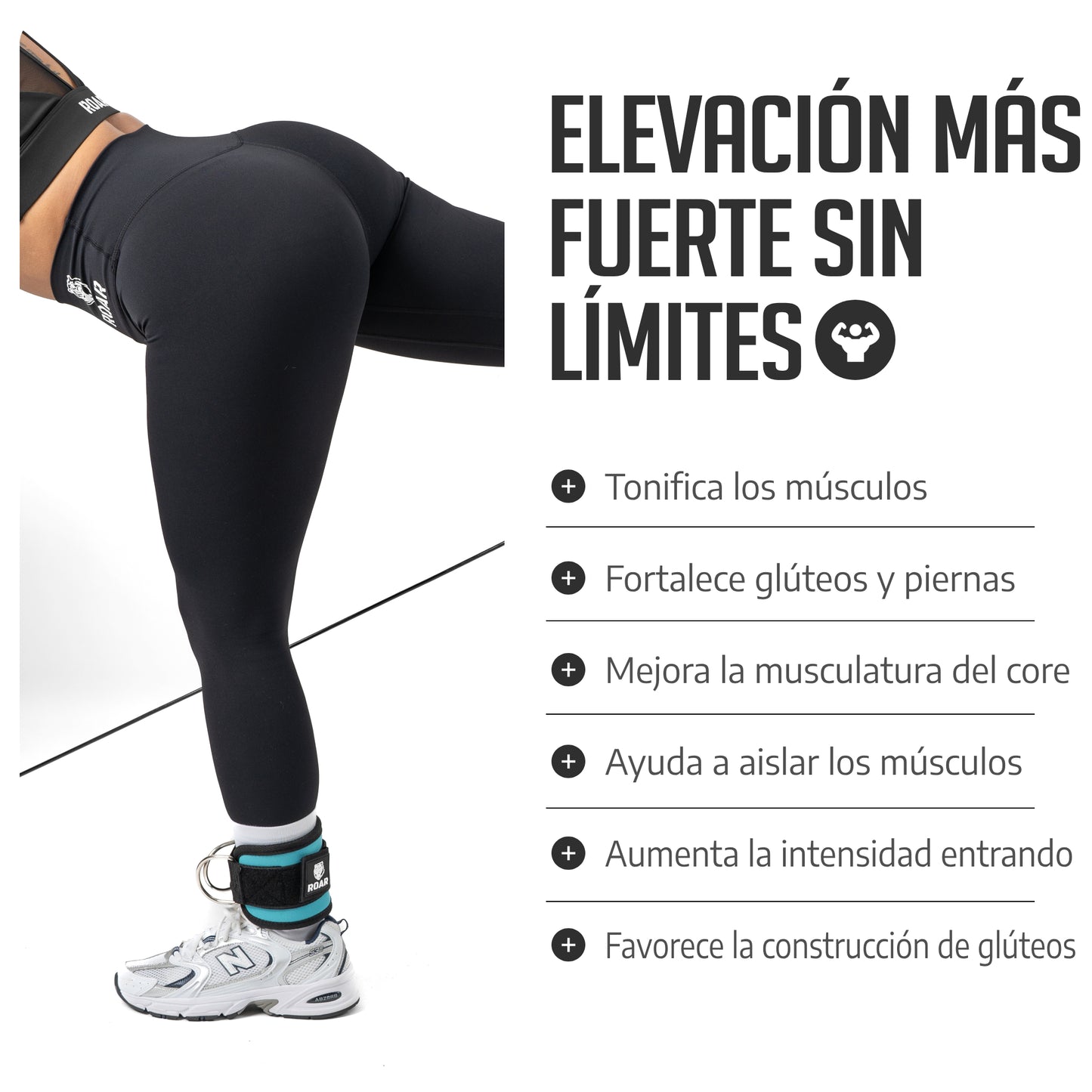 Tobilleras Poleas Gym (2 Piezas)