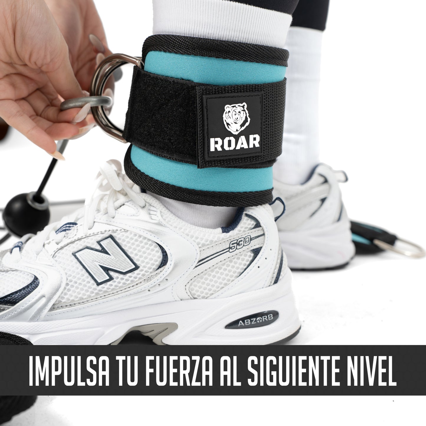 Tobilleras Poleas Gym (2 Piezas)