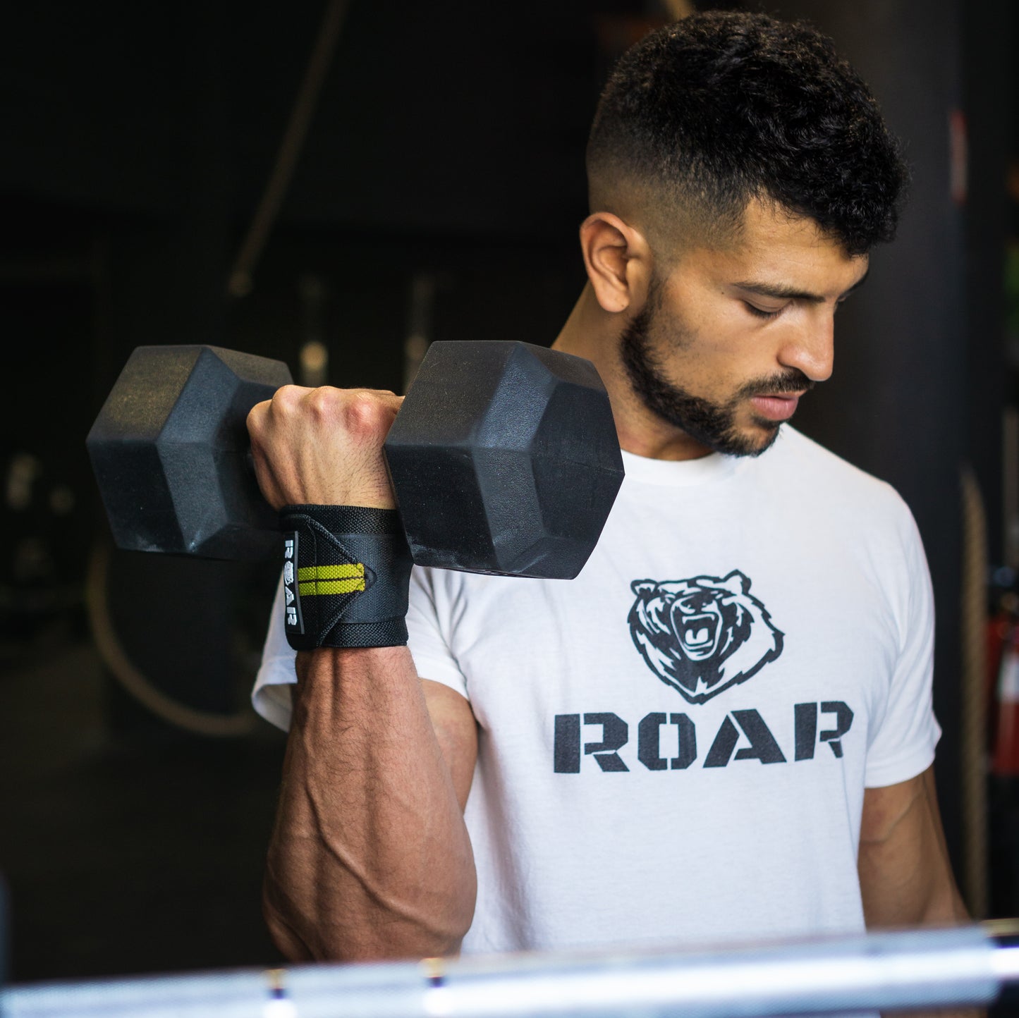 Muñequeras Deportivas Ajustables para Crossfit y Fuerza ROAR