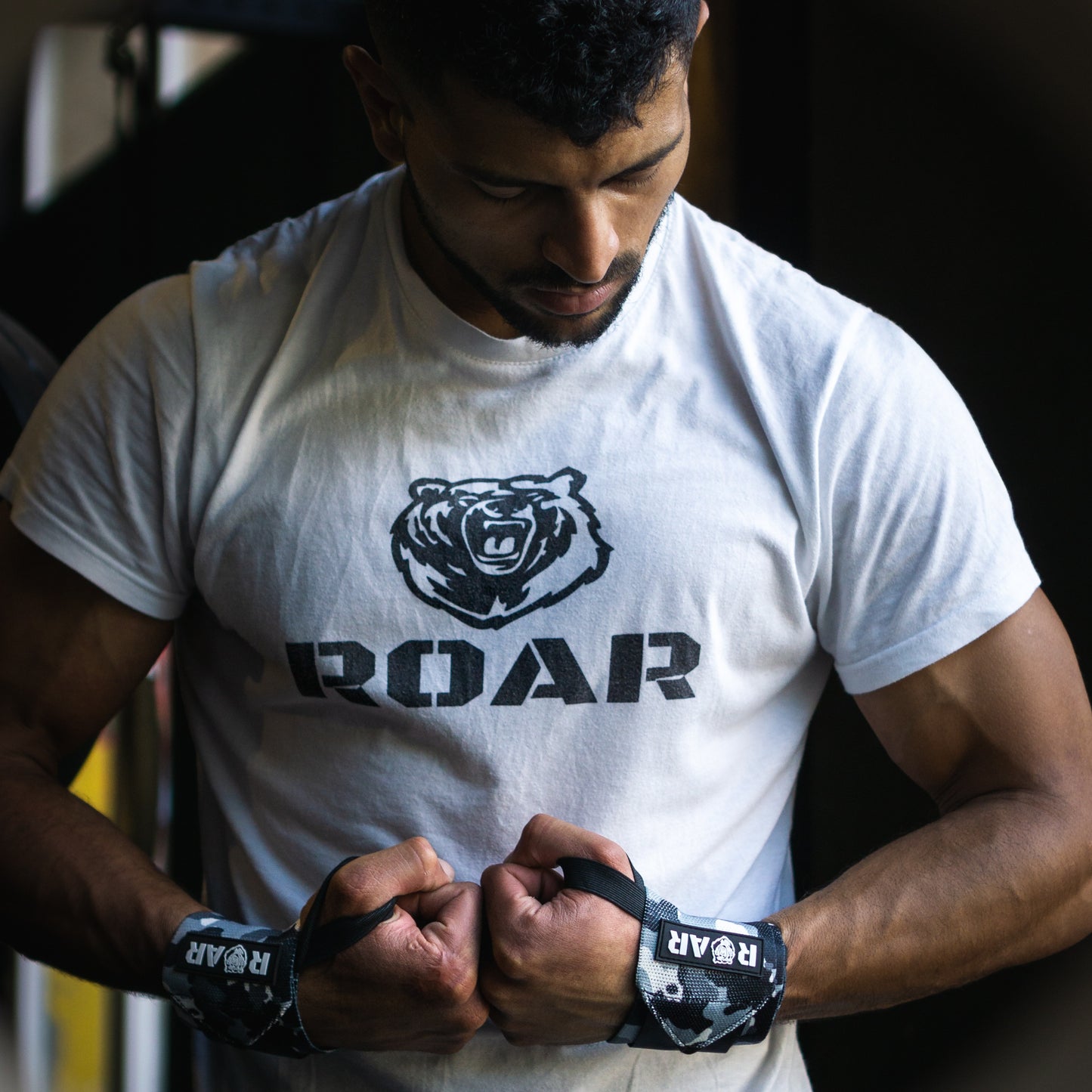 Muñequeras Deportivas Ajustables para Crossfit y Fuerza ROAR