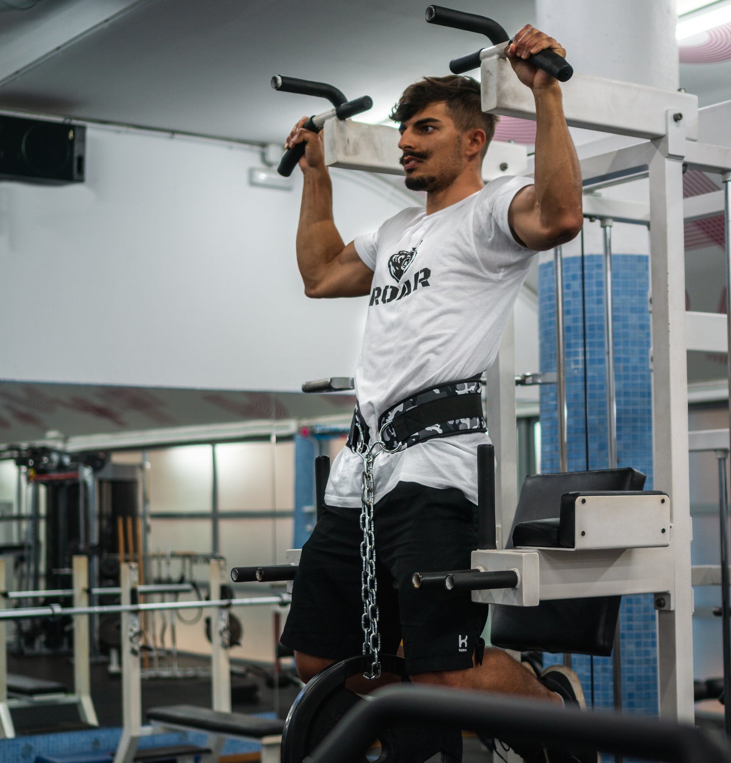 Cinturón Lastre Powerlifting Resistente para Calistenia y Crossfit ROAR