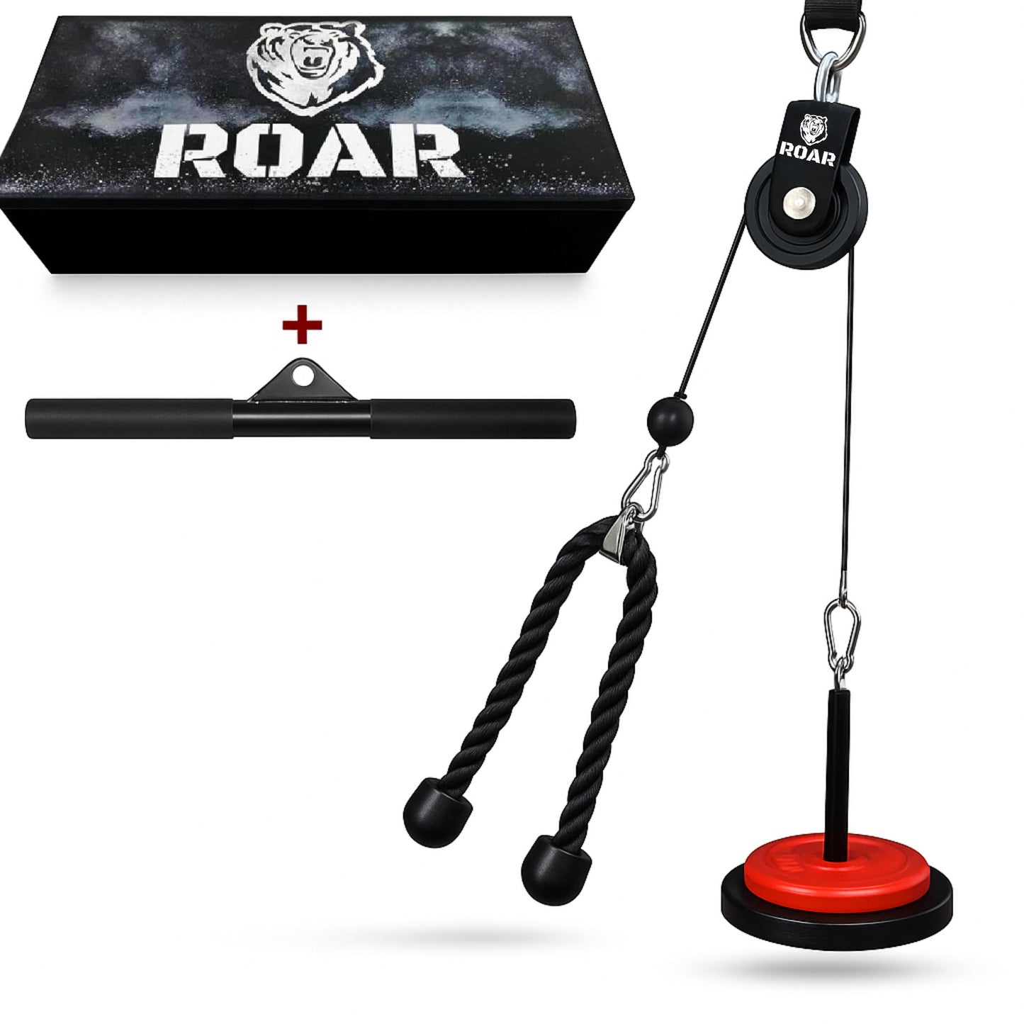 Kit Polea Musculación para Entrenar en Casa ROAR