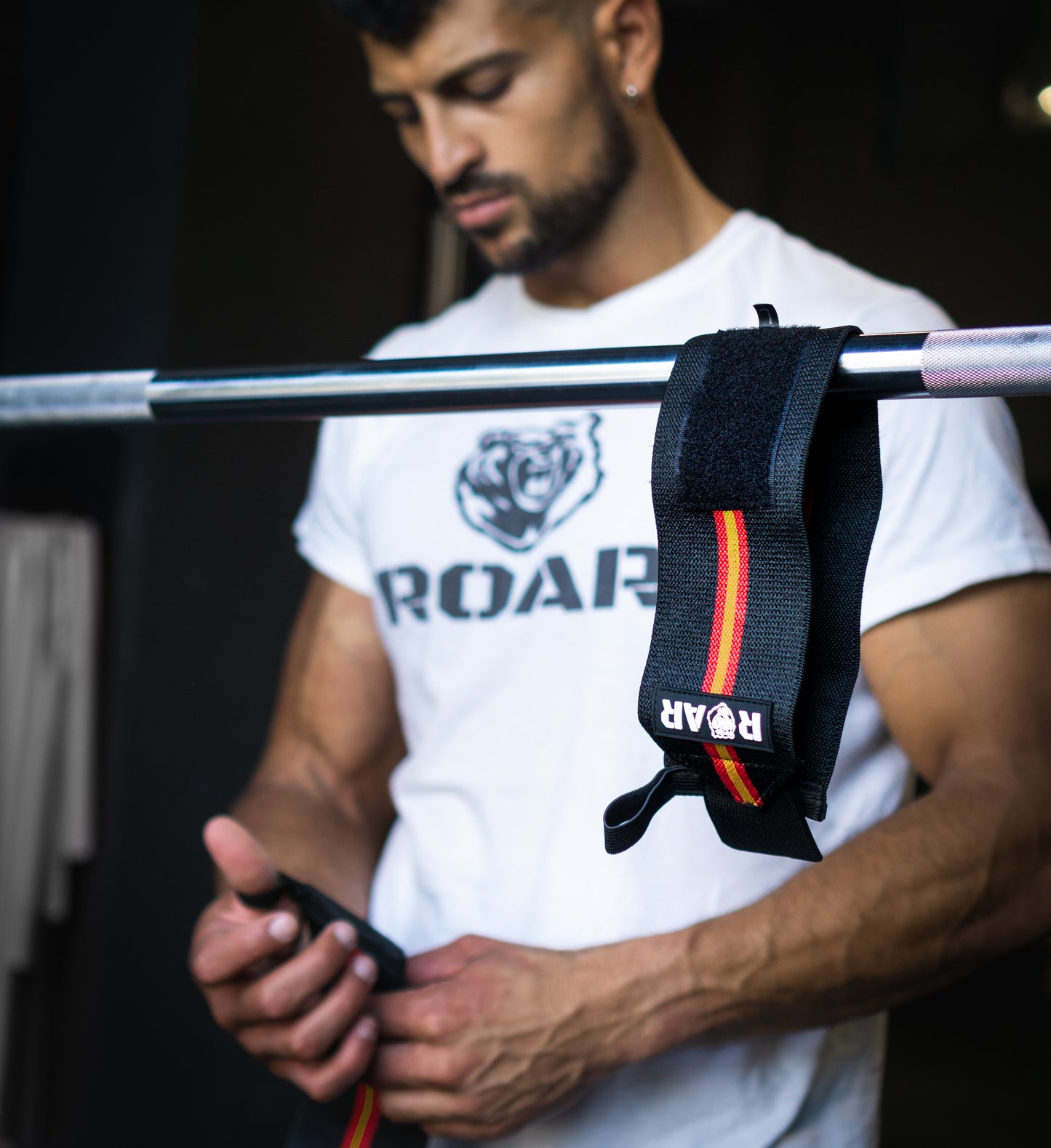 Muñequeras Deportivas Ajustables para Crossfit y Fuerza ROAR