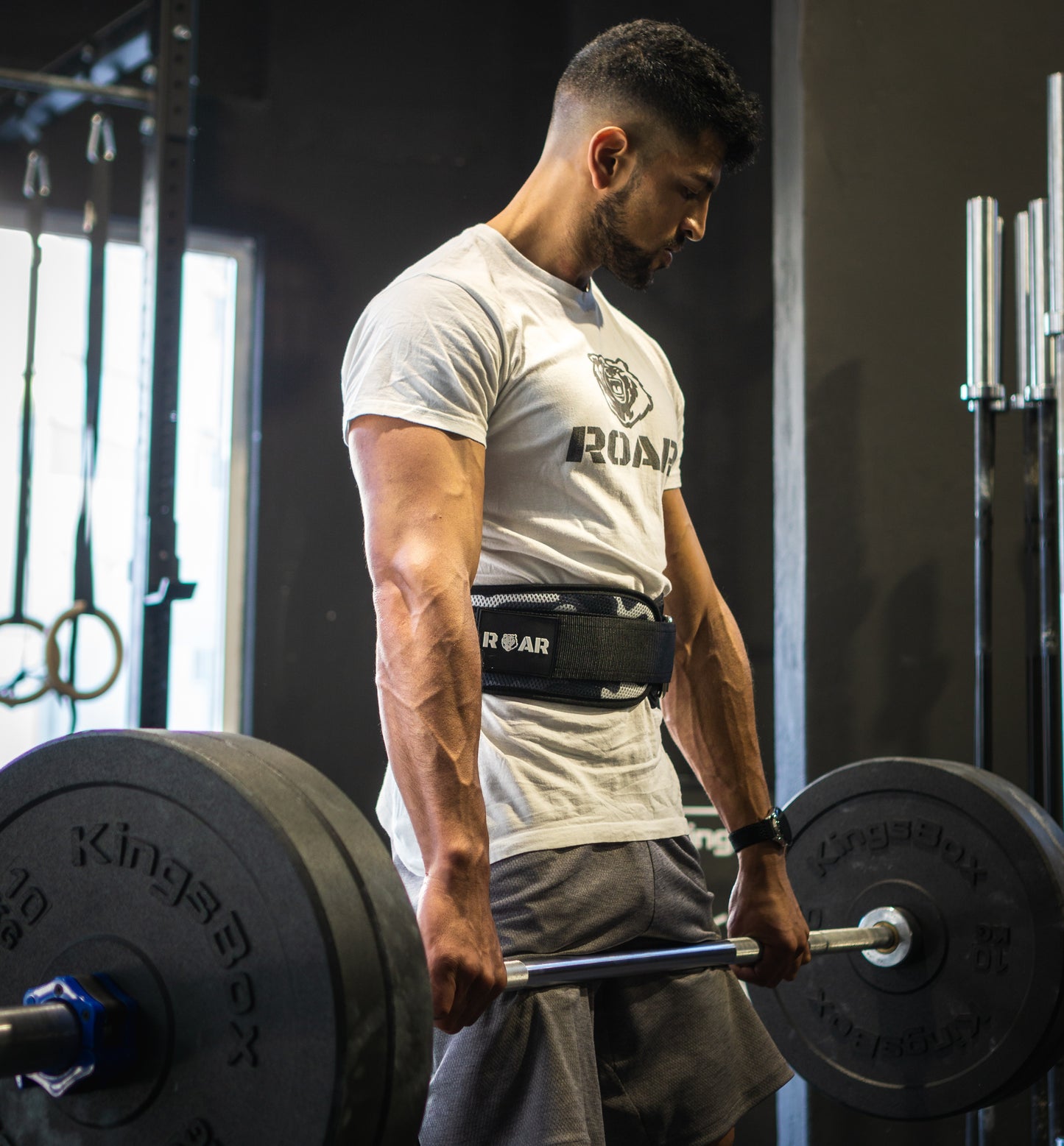 Cinturon Lumbar Gimnasio V1 - Gym, Crossfit ROAR
