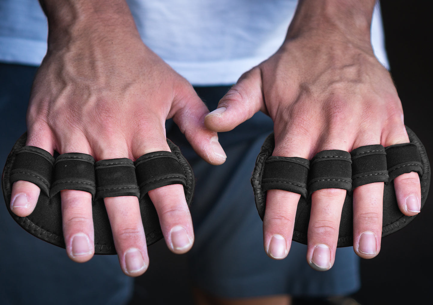 Guantillas Fitness Grip Pads para Entrenamiento