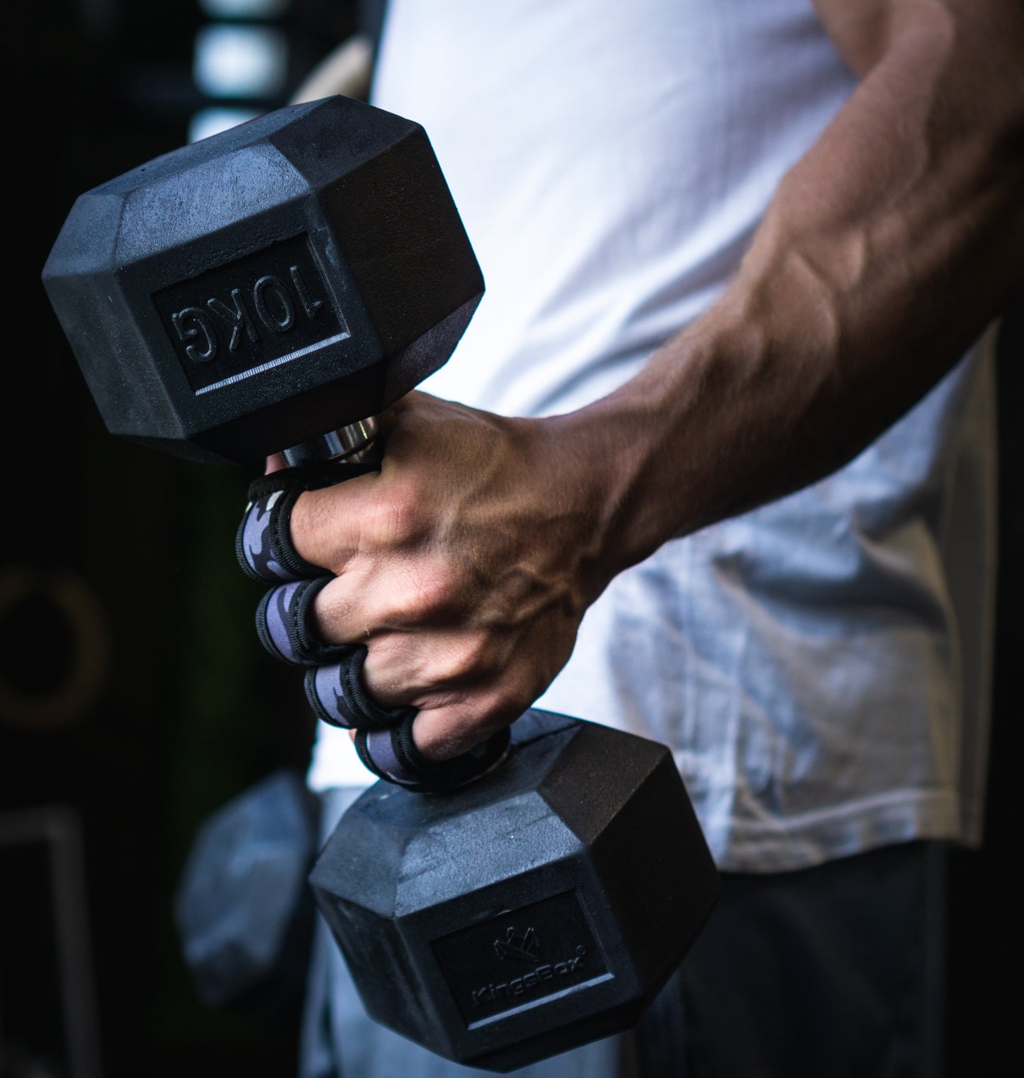 Guantillas Fitness Grip Pads para Entrenamiento