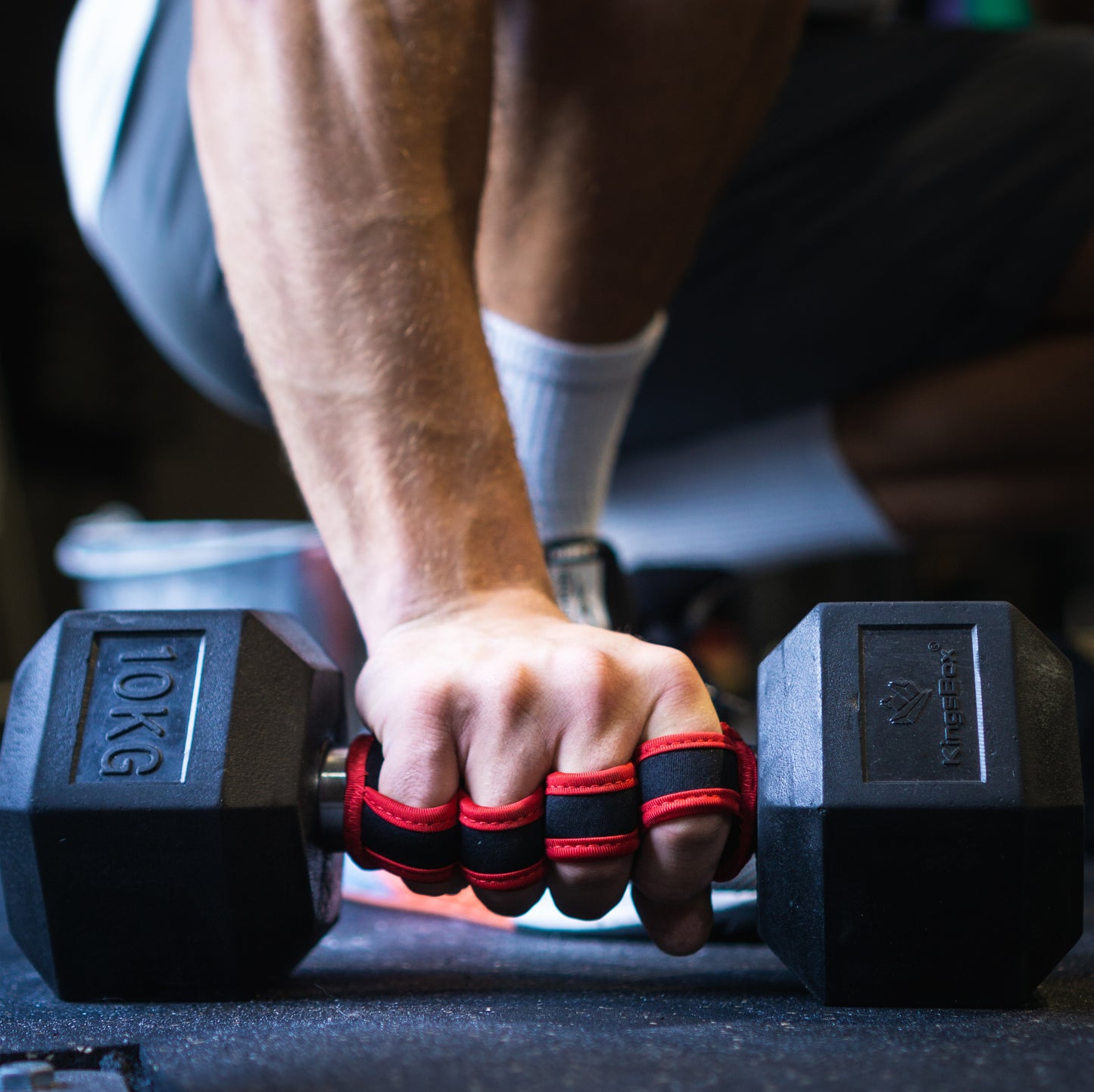 Guantillas Fitness Grip Pads para Entrenamiento