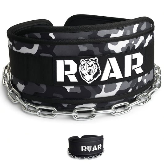 Cinturón Lastre Powerlifting Resistente para Calistenia y Crossfit ROAR