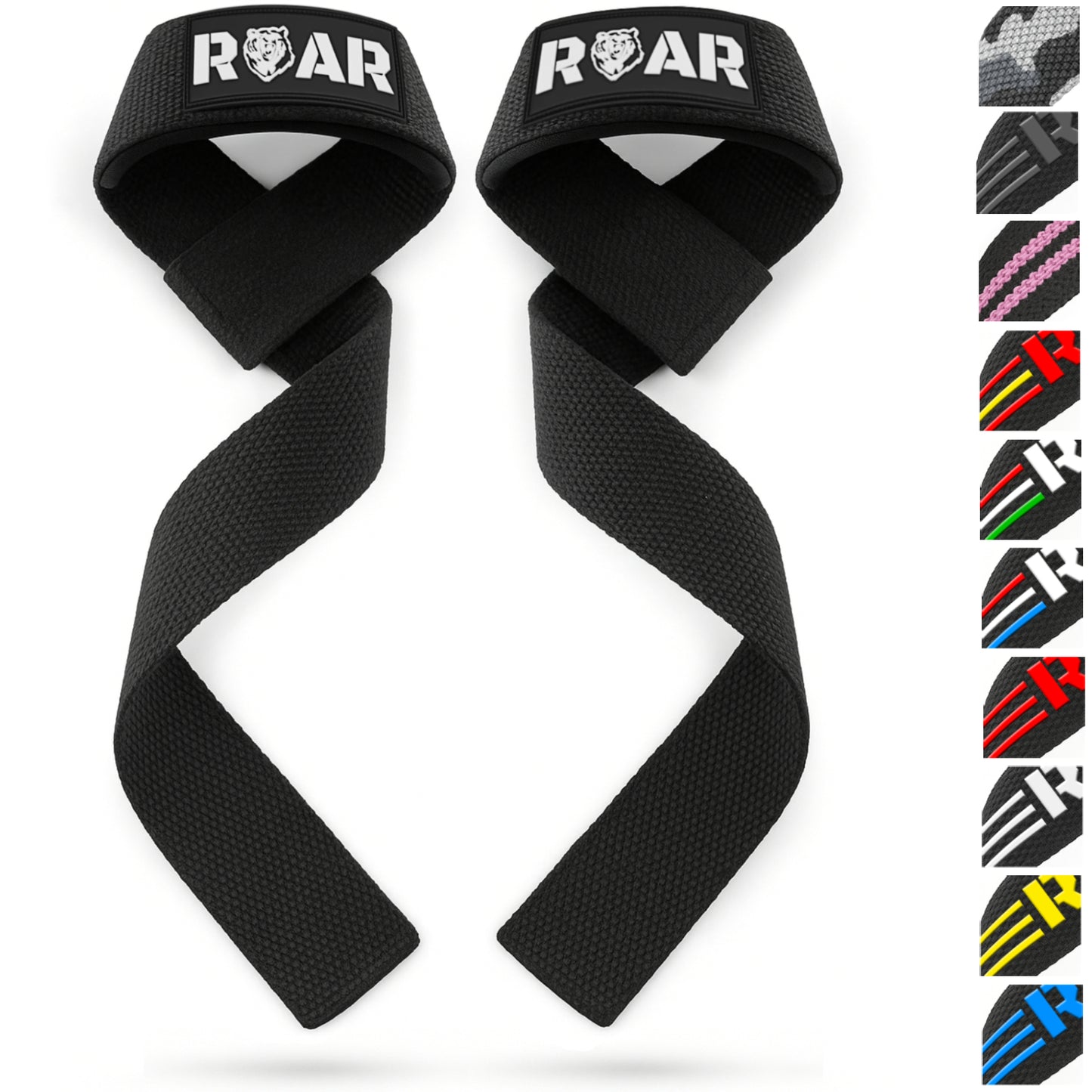 Straps Profesionales Gym Antideslizantes ROAR