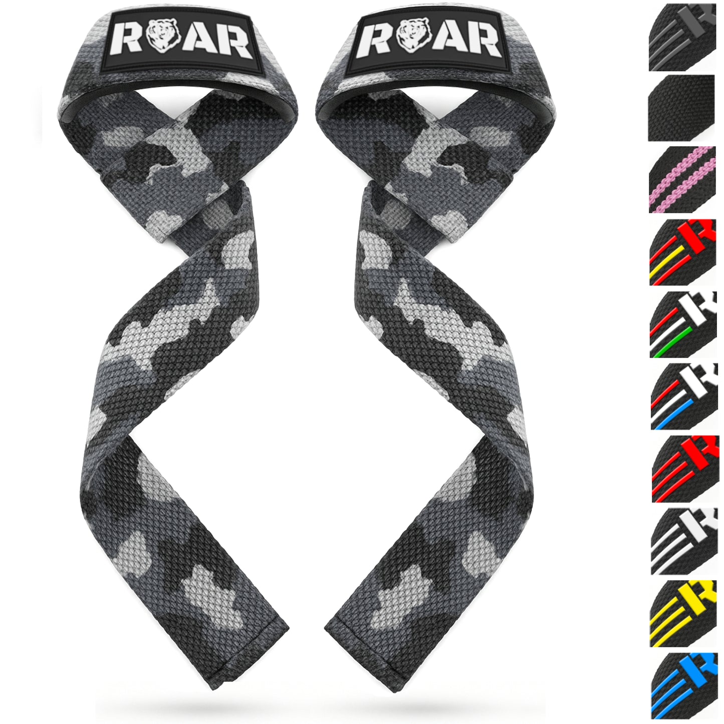Straps Profesionales Gym Antideslizantes ROAR