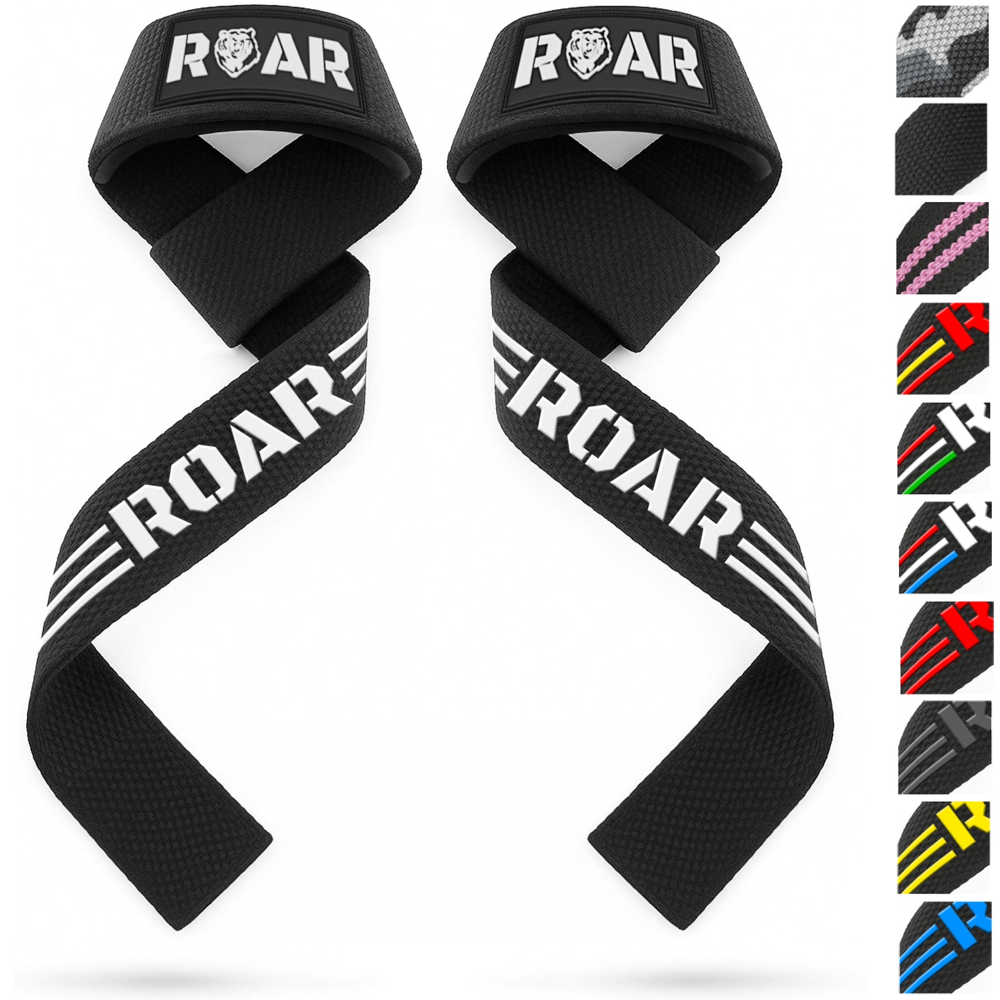 Straps Profesionales Gym Antideslizantes ROAR