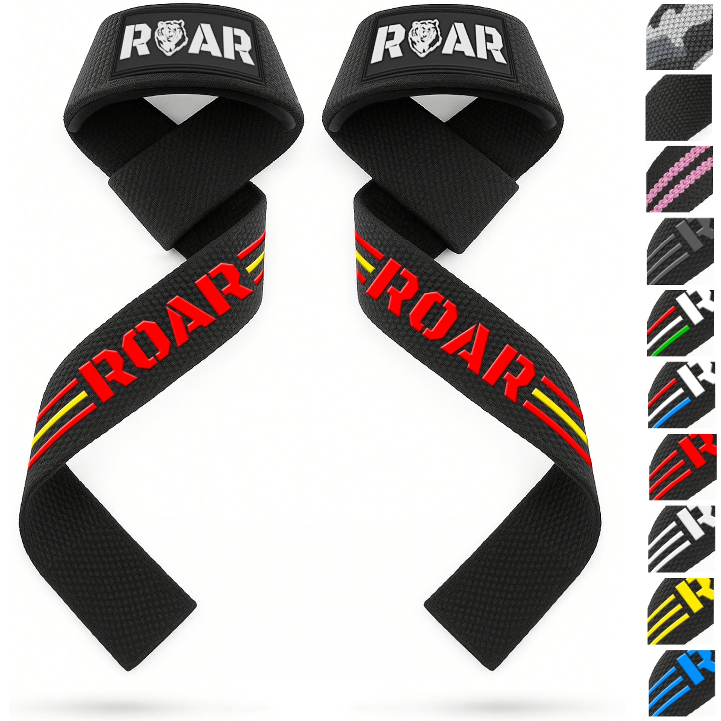 Straps Profesionales Gym Antideslizantes ROAR