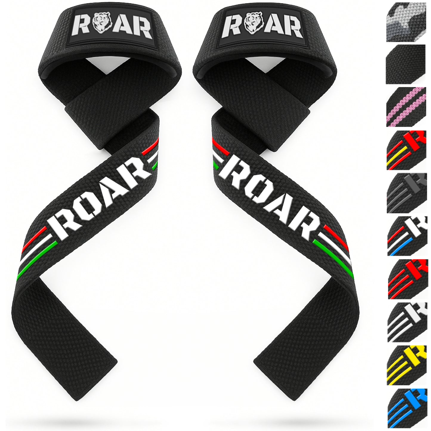 Straps Profesionales Gym Antideslizantes ROAR