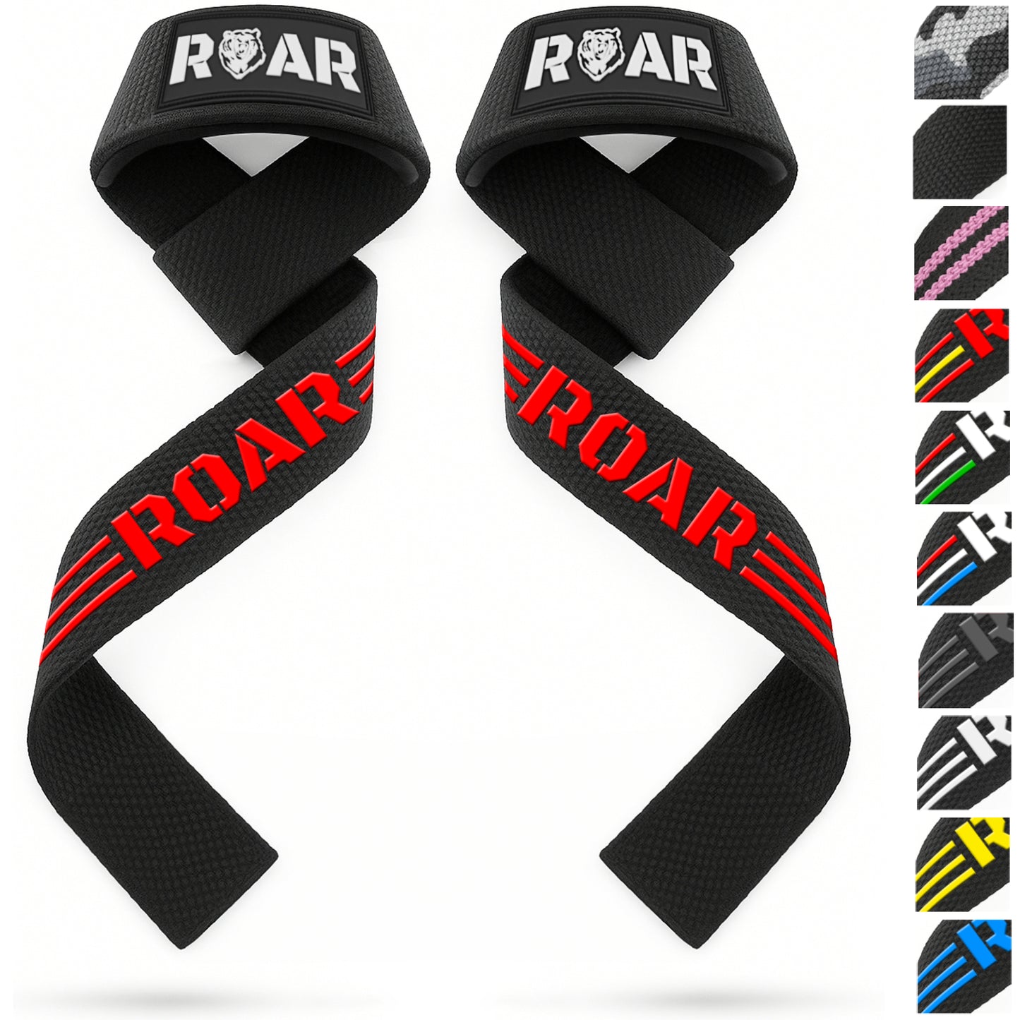 Straps Profesionales Gym Antideslizantes ROAR
