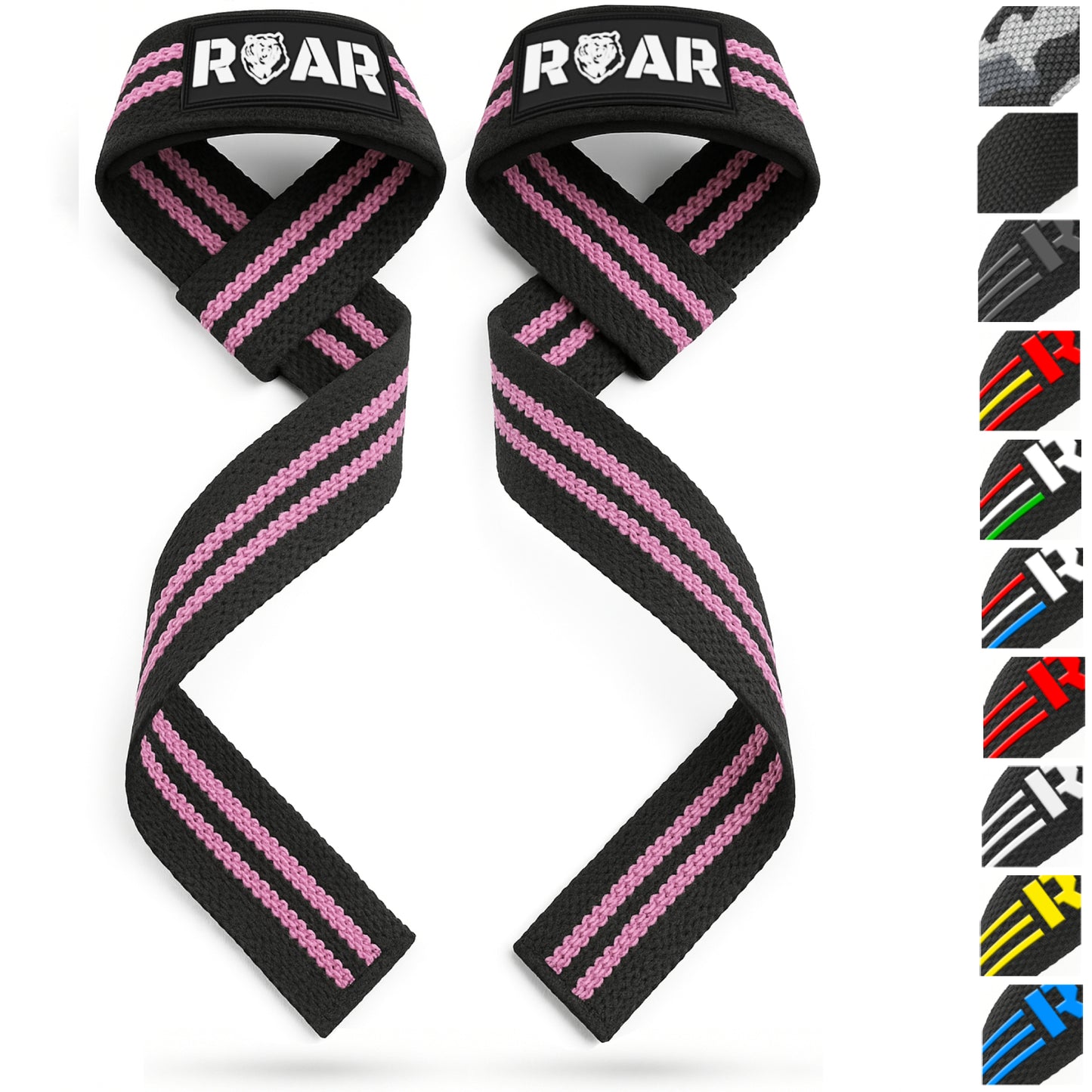 Straps Profesionales Gym Antideslizantes ROAR