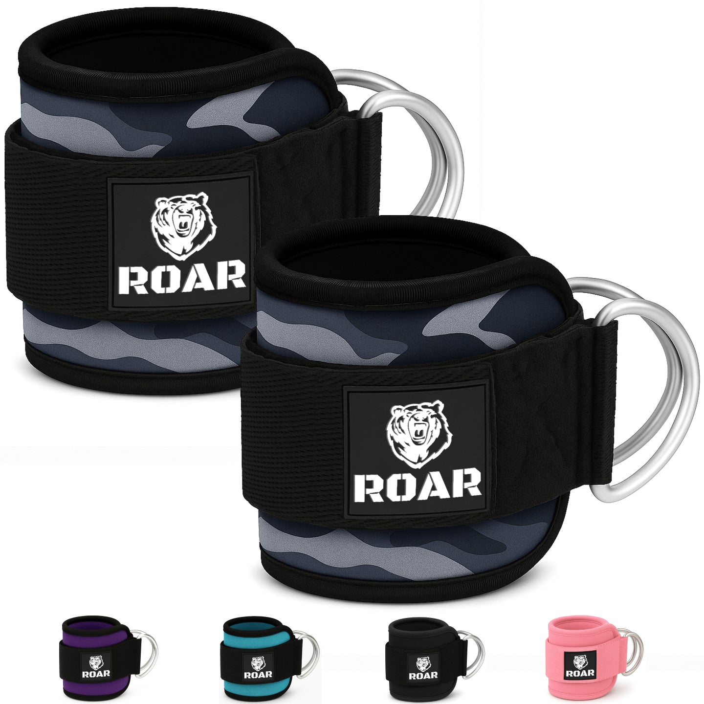 Tobilleras Poleas Gym (2 Piezas)