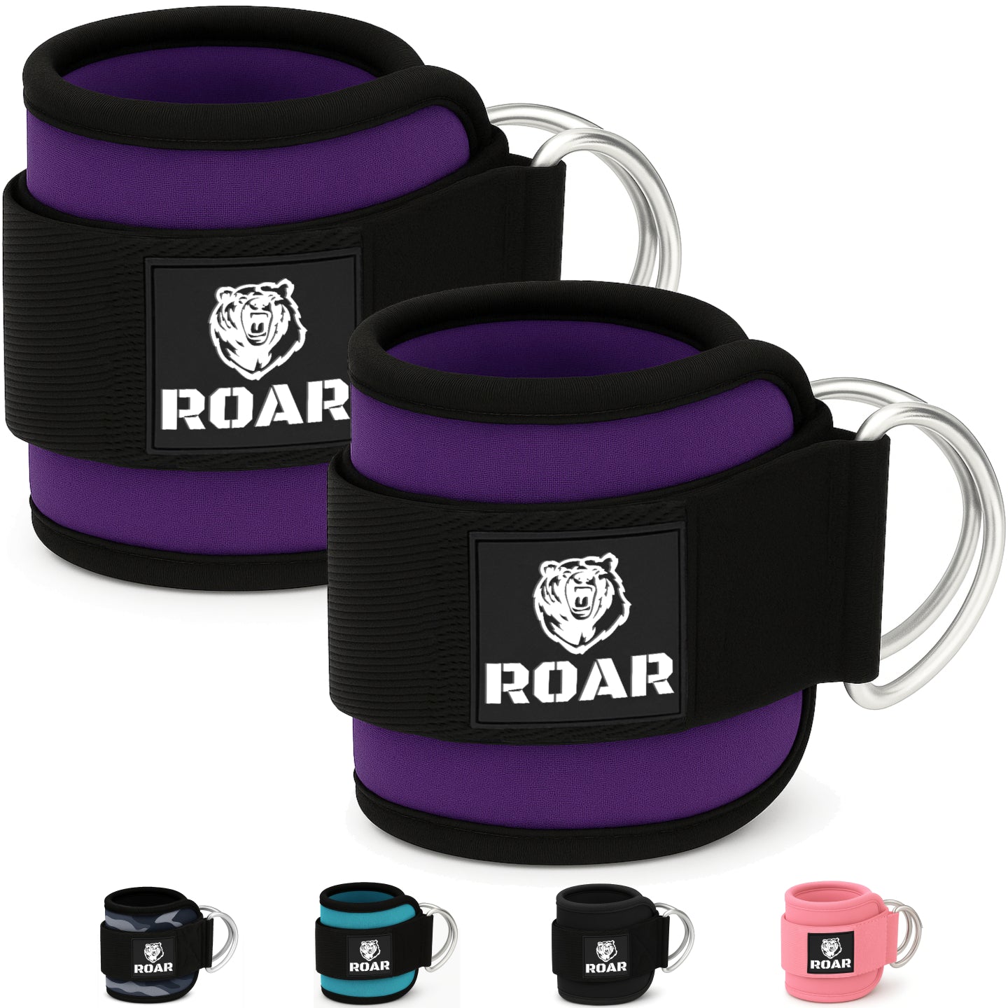 Tobilleras Poleas Gym (2 Piezas)
