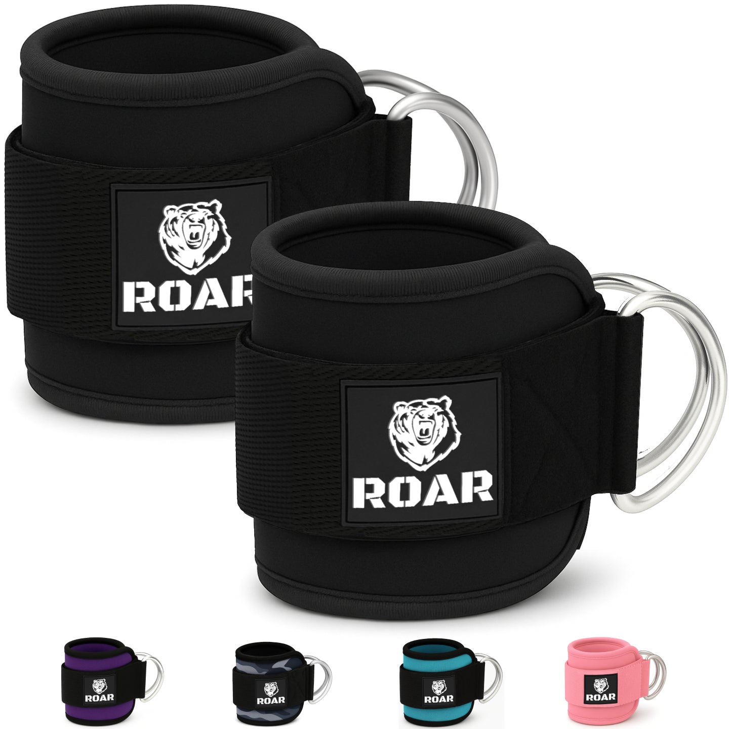 Tobilleras Poleas Gym (2 Piezas)