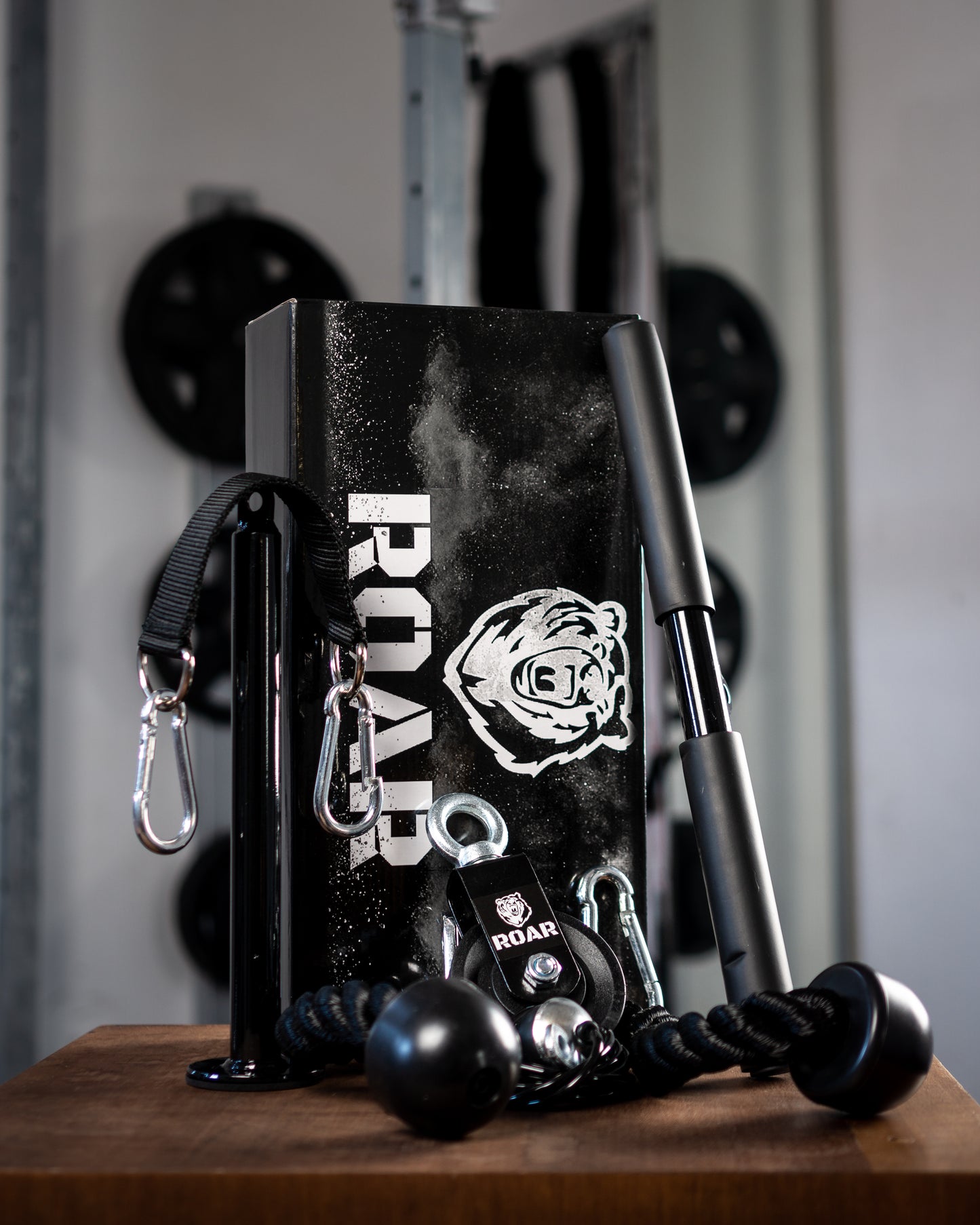 Kit Polea Musculación para Entrenar en Casa ROAR